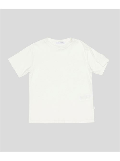 T-shirt girocollo PAOLO PECORA JUNIOR | PP3822GESSO